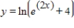 Find the derivative of the following function. ​   ​ A)    B)    C)    D)    E)   