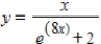 Find the derivative of the following function. ​   ​ A)    B)    C)    D)    E)   