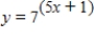 Find the derivative of the following function. ​   ​ A)    B)    C)    D)    E)   