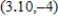 For the given equation, find the slope of the tangent to the curve at the point   . Round your answer to two decimal places. ​   ​ A) -7.10 B) 7.10 C) -1.10 D) -2.00 E) undefined