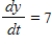 Assume that x and y are differentiable functions of t. Find   given that   ,   , and   . Round your answer to two decimal places. ​   ​ A) -4.00 B) 2.33 C) -5.25 D) -28.00 E) -9.33