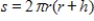 Assume that s, r, and h are differentiable functions of t. If   , find   when   ,   ,   , and   . Round your answer to two decimal places. A) 0.36 B) 1.50 C) 0.50 D) 2.63 E) 0.93