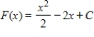A family of functions is given and the graph of some members of the family are shown. Write the indefinite integral that gives the family. ​   ​   ​ A)    B)    C)    D)    E)   