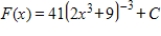 Write the indefinite integral that gives the family associated with   . ​ A)    ​ B)    ​ C)    ​ D)    ​ E)   