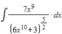 Which of the following integrals cannot be integrated by using the methods studied so far? ​ (a)    ​ (b)    ​ (c)    ​ (d)    ​ (e)    ​ A) a, b B) a, b, e C) b, c, e D) c, d E) d, e