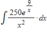 Evaluate the integral   . ​ A)    B)    C)    D)    E)   