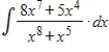 Evaluate the integral   . ​ A)    B)    C)    D)    E)   
