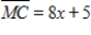 <strong>A certain firm's marginal cost for a product is , its marginal revenue is , and its total cost of production of 10 units is $530. Find the optimal level of production. </strong> A)17 units B)13 units C)14 units D)16 units E)15 units