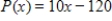 <strong>A certain firm's marginal cost for a product is , its marginal revenue is , and its total cost of production of 11 units is $1,243. Find the profit function P.</strong> A) B) C) D) E)