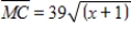<strong>Suppose that the marginal revenue for a product is and the marginal cost is , with a fixed cost of . Find the profit or loss from the production and sale of 3 units. </strong> A)loss of $697 B)loss of $1,341 C)profit of $1,341 D)profit of $1,237 E)loss of $1,237