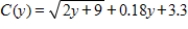If consumption is $6.3 billion when disposable income is 0, and if the marginal propensity to consume is   (in billions of dollars) , find the national consumption function. If it's necessary, round your calculations to three decimal places. ​ A)    B)    C)    D)    E)   