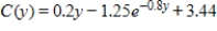 If consumption is $4 billion when disposable income is 0, and if the marginal propensity to save is   (in billions of dollars) , find the national consumption function. If it's necessary, round your calculations to two decimal places. ​ A)    B)    C)    D)    E)   