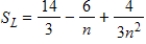 When the area under   from   to   is approximated, the formulas for the sum of n rectangles using left-hand endpoints and right-hand endpoints are: ​ Left-hand endpoints:   ​ Right-hand endpoints:   ​ Find   ​ A) ​   ​ B) ​   ​ C) ​   ​ D) ​   ​ E) ​   ​