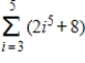 Find the value of the sum   ​ A) 8,784 B) 8,808 C) 5,675 D) 8,800 E) 2,622