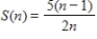 <strong>Use the function from x = 0 to x = 1 and n equal subintervals with the function evaluated at the left-hand endpoints of each subinterval. Find a formula for the sum of the areas of the n rectangles (call this S). </strong> A) B) C) D) E)
