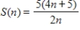 <strong>Use the function from x = 0 to x = 1 and n equal subintervals with the function evaluated at the left-hand endpoints of each subinterval. Find a formula for the sum of the areas of the n rectangles (call this S). </strong> A) B) C) D) E)