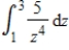Evaluate the definite integral   . ​ A)    B)    C)    D) ​   E)   
