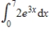 Evaluate the definite integral   . ​ A)    B) ​   C)    D)    E)   