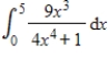 Evaluate the definite integral   . ​ A)    B)    C) ​   D)    E)   