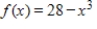 Find the average value of the function   over   ​ A) 48 B) 96 C) 44 D) 12 E) -36