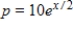 If the supply function for a commodity is   where p is in millions of dollars and x is the number of thousands of units. What is the producer's surplus when 8 thousand units are sold? Round your answer to the nearest million dollars. ​ A) 1,293 million dollars B) 3,296 million dollars C) 3,316 million dollars D) 170 million dollars E) 3,356 million dollars