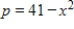 Find the producer's surplus for a product if its demand function is   and its supply function is   where p is in millions of dollars and x is the number of thousands of units. Round your answer to the nearest million dollars. ​ A) 53 million dollars B) 44 million dollars C) 40 million dollars D) 36 million dollars E) 47 million dollars