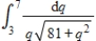 Use an integral formula to evaluate   . ​ A)    B)    C)    D)    E)   