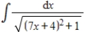 Evaluate the integral   . ​ A)    B)    C)    D)    E)   
