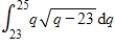 Use integration by parts to evaluate the integral   ​ A)    B)    C)    D)    E)   