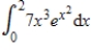 Use integration by parts to evaluate the integral   . Note that evaluation may require integration by parts more than once. ​ A)    B)    C)    D)    E)   