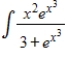Determine the most appropriate method or integral formula for evaluating the given integral. Next, evaluate the integral. ​ I. Integration by parts    ​   ​ A) I. Integration by parts;   B)    C)    D) ​   E) not integrable by any of the techniques we have studied