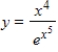 Find the area, if it exists, of the region under the graph of   and to the right of   . ​ A)    B)    C)    D)    E) does not exist