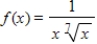 Find the area, if it exists, of the region under the graph of y=f(x)  and to the right of x=1. ​   ​ A) 49 B) 50 C) 8 D) 7 E) does not exist