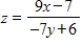 Give the domain of the function   . ​ A) domain: all reals with   And   B) domain: all reals with   C) domain: all reals with   D) domain: all reals with   E) domain: all reals with   And  
