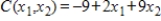 Evaluate the function at the given values of the independent variables. ​   ;   ,   ​ A)    B)    C)    D)    E)   