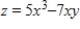 Find the slope of the tangent in the positive x-direction to the surface   at the point   . A)    B)    C)    D)    E)   
