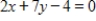 Find the minimum value of   subject to the condition   . ​ A)    B) ​   C) ​   D) ​   E) ​  