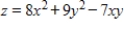 Find x and y such that   subject to the constraint   attains a minimum value. ​ A)    B) ​   C) ​   D) ​   E) ​  