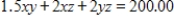 The material for the base of an open box costs 1.5 times as much per unit area as the material for constructing the sides. Use Lagrange multipliers to find the dimensions of the box of largest volume that can be made for a fixed cost of 200.00. Round your answers to two decimal places. (Maximize   subject to   .)  ​ A) Bottom dimensions:   ; height:   B) Bottom dimensions:   ; height:   C) Bottom dimensions:   ; height:   D) Bottom dimensions:   ; height:   E) Bottom dimensions:   ; height:  
