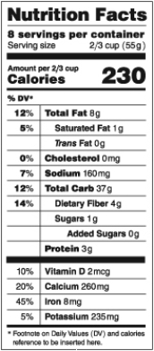 Based on the nutritional label in this figure, which of the following is needed in the greatest quantity (or activity)  to thoroughly digest this food?   A)  Lipases B)  Proteases C)  Carbohydrate- digesting enzymes D)  Peptidases E)  Bile