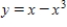 ​Which of the following is the correct graph of   ? ​ A)  ​   B)  ​   C)  ​   D)  ​   E)  ​  