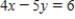 ​Write the equation of the line through   that is parallel to   ​ A)  ​   B)  ​   C)  ​   D)  ​   E)  ​  