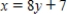 ​Write the equation of the line through   that is perpendicular to   ​ A)  ​   B)  ​   C)  ​   D)    E)  ​  