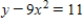 Determine whether y is a function of x. ​ ​   ​ A)  ​Yes B)  ​No