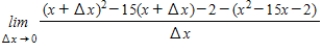 ​Find the limit (if it exists) : ​   A)  ​   B)  ​   C)  ​0 D)  ​   E)  ​  