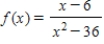 ​Describe the interval(s) on which the function   is continuous. ​ A)  ​   ,   &   B)  ​   ,   &   C)  ​   ,   &   D)  ​   ,   &   E)  ​   ,   &  