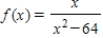 Find the x-values (if any) at which the function   is not continuous.Are the discontinuities removable? ​ A)  continuous everywhere B)  not removable C)  discontinuous everywhere D)  removable E)  none of the above