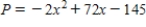 ​Find the marginal profit for producing x units.(The profit is measured in dollars.)  ​   ​ A)  ​   dollars B)    dollars C)  ​   dollars D)  ​   dollars E)  ​   dollars