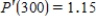 When the price of a glass of lemonade at a lemonade stand was $1.75,400 glasses were sold.When the price was lowered to $1.50,500 glasses were sold.Assume that the demand function is linear and that the marginal and fixed costs are $0.10 and $ 25,respectively.Find the marginal profit when 300 glasses of lemonade are sold and when 700 glasses of lemonade are sold. ​ A)  ​   ,   B)  ​   ,   C)  ​   ,   D)  ​   ,   E)  ​​   ,  