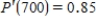 When the price of a glass of lemonade at a lemonade stand was $1.75,400 glasses were sold.When the price was lowered to $1.50,500 glasses were sold.Assume that the demand function is linear and that the marginal and fixed costs are $0.10 and $ 25,respectively.Find the marginal profit when 300 glasses of lemonade are sold and when 700 glasses of lemonade are sold. ​ A)  ​   ,   B)  ​   ,   C)  ​   ,   D)  ​   ,   E)  ​​   ,  